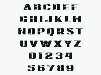 Yesterday font