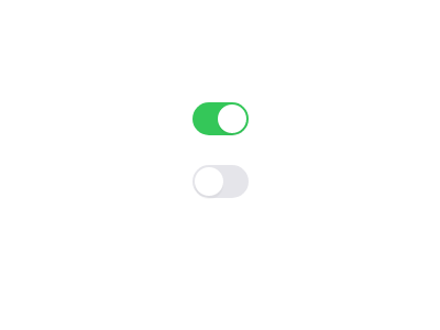 On/Off Switch UI Design