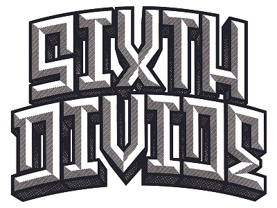 Sixth Divide design lettering letters type typography