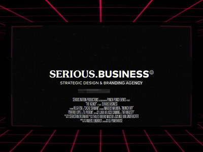 Serious Business | Reel 19' Endframe branding branding agency motion motion graphics reel showreel smiley