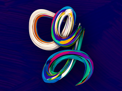 G for 36 Days Of Type 36daysoftype c4d lettering type