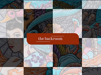 The Backroom Prototype app graphic design ui ux