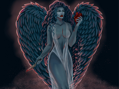 Angel Concept Art design illustration
