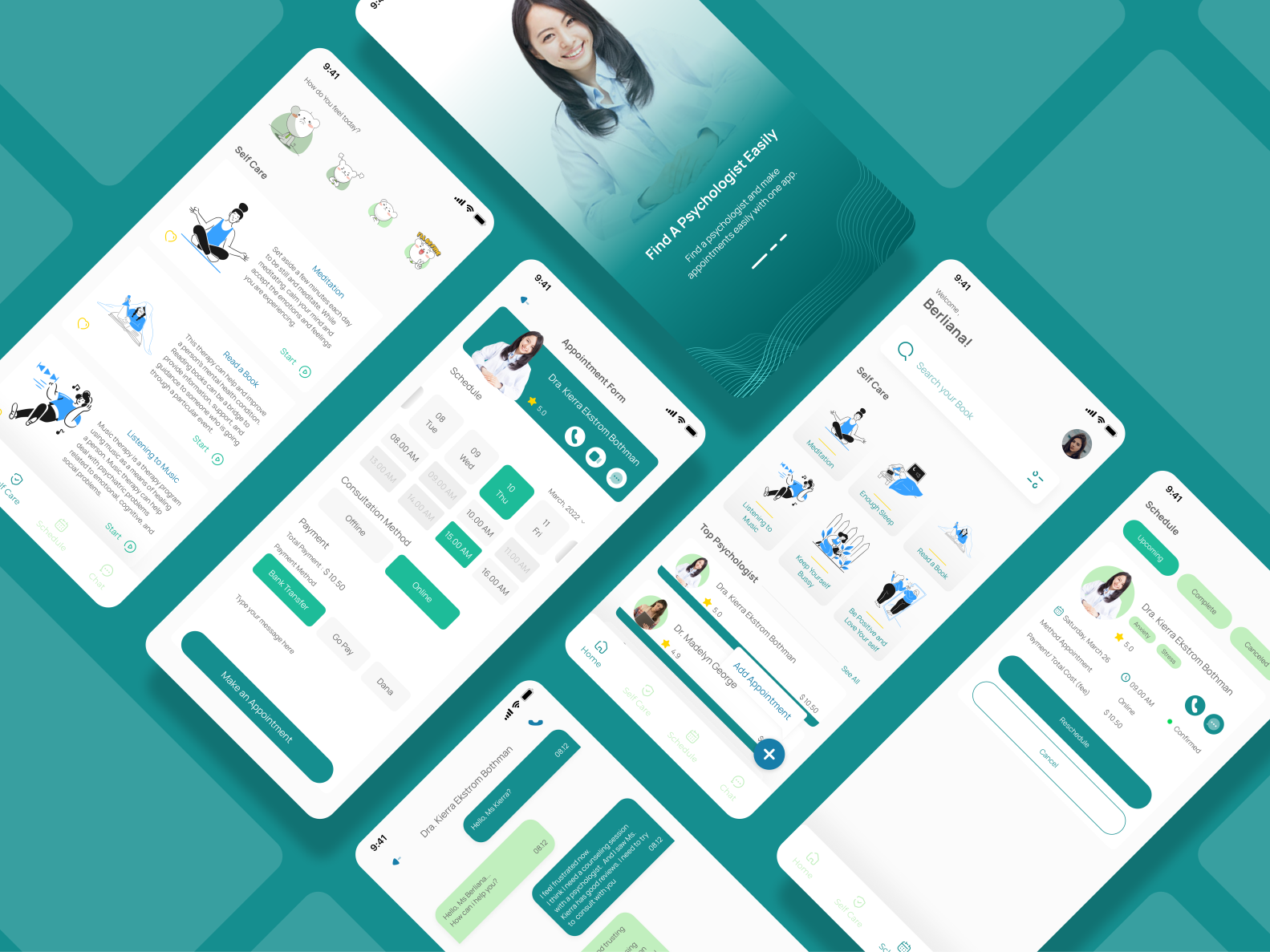 Mental Health Mobile App by Berliana Simamora on Dribbble