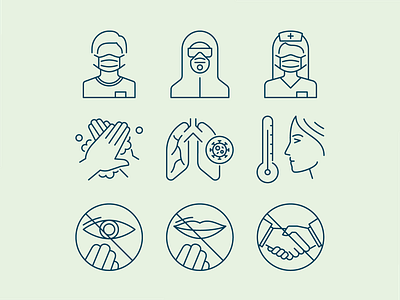 Pandemic Icon Set