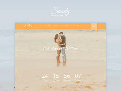 Sandy WordPress Theme