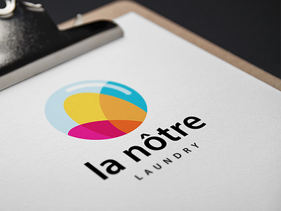 la nôtre colorful lanotre laundry logo