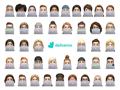 Deliveroo Experience team, September 2022 deliveroo design file management memoji