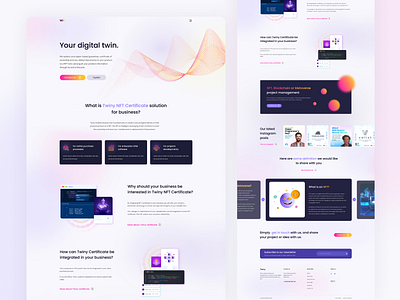 Clean Web UI design for Twiny.io | Suman Adhikari