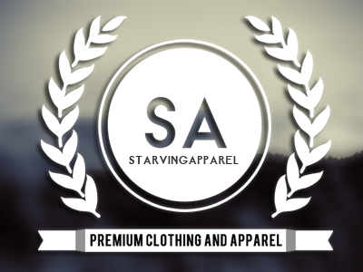 StarvingApparel Logo logo starvingapparel stealthmode