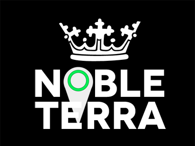 Nobleterra Logo With Marker map marker nobleterra