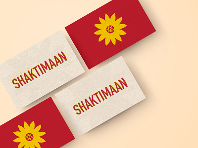 Shaktimaan Business Card - Weekly Warm-Up business card superhero