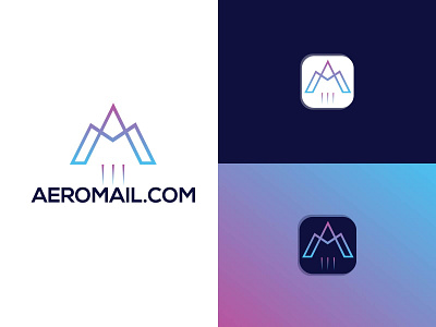 Aero mail logo am logo app icon branding business logo company logo creative logo flat logo graphic design icon illustration logo logo design luxury logo minimalist logo modern logo real estate logo trendy logo unique logo website website logo