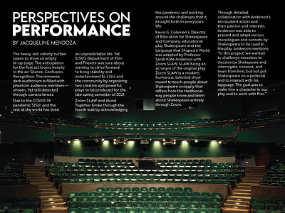 Expressions: Perspectives on Performance Magazine Design