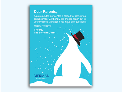 Closed For Christmas: Bierman Autism Centers 2021