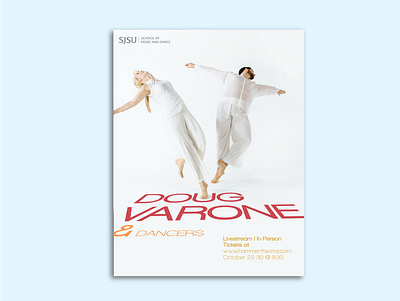 Doug Varone & Dancers: Conceptual Poster Campaign adobe illustrator advertising brand identity branding dance dancer dancing design typography