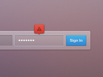 Login buttons icons inspiration login psd sign in tooltip ui web website