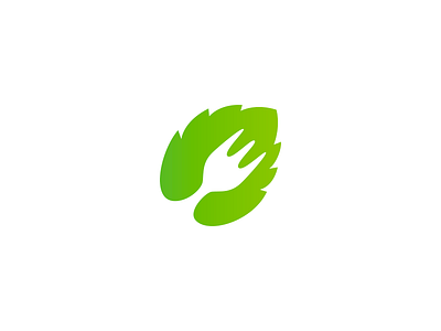 Leave logo brand cafe color food green identity leave logo vegan