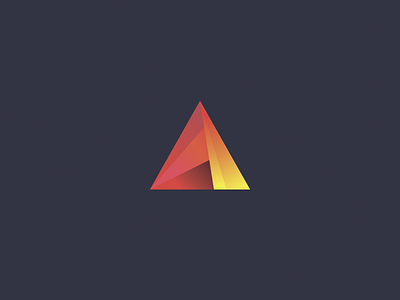 Triangle Color brand color logo logotype mark symbol