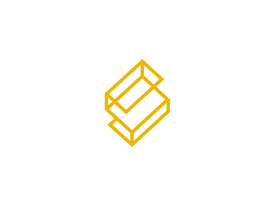 S Letter brand logo logotype mark s