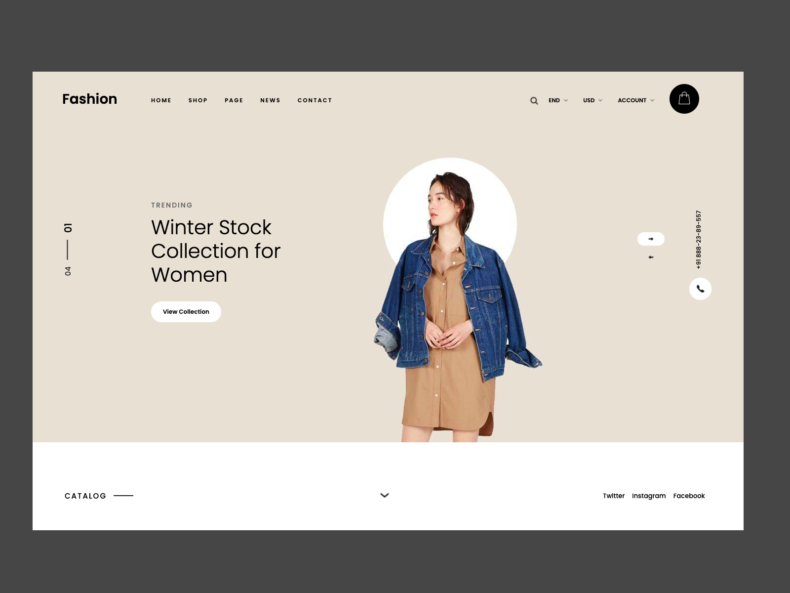 Fashion Ecommerce Design by Sumit Sharma on Dribbble