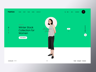 winter collection ux design