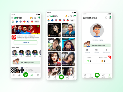 Video Chat App Design