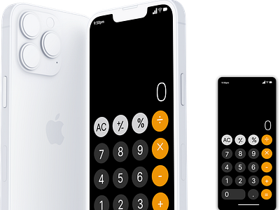 Standard Calculator app for Iphone