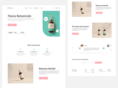 Shopify Site Design dribbble ecommerce inspiration landing page newsletter shopify shopify landing pages shopify websites shopping social proof testomonials ui ux web desgin web designer web developer