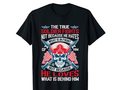 American Veteran T-Shirt Design