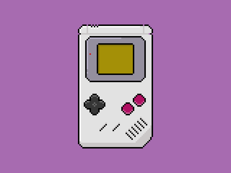 Game Boy 8bit 8bitart gameboy nintendo pixel pixelart