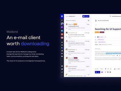 Mailbird - An e-mail client  worth downloading