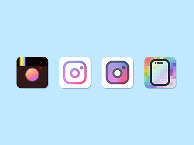 Instagram Logo Redesign app design icon logo ui