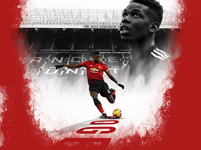 Poster Design branding design football graphic design motion graphics pogba poster posterdesign posterfootball