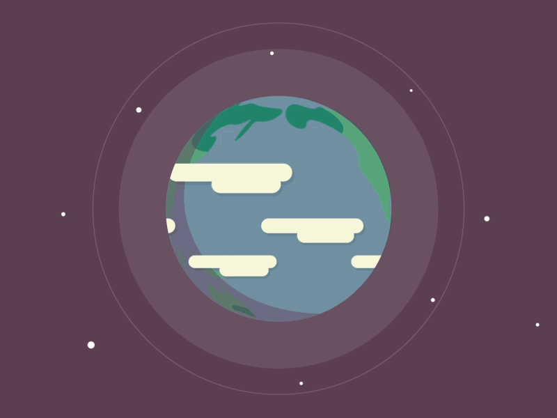 Around The World after effects cinema 4d country flat design globe satellite space world