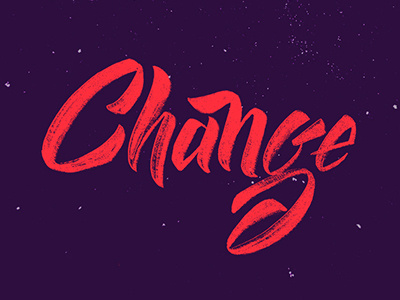 Change brush lettering lettering script texture type