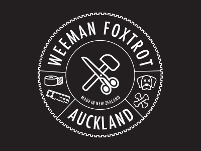 Weeman Foxtrot art auckland awesome design doodle illustration logo thicklines vector