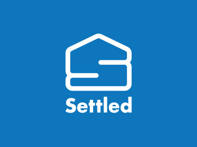 Settled art creative design doodle graphic house logo