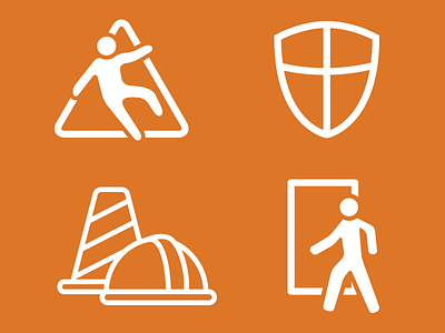 Custom icons entry icons illustration safety shield sketch slippery