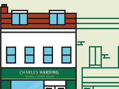 Charles Harding Graphic b2b building business design icons illustation vectors website