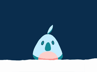 Unexpected Flurries robin limited palette winter animation frame by frame