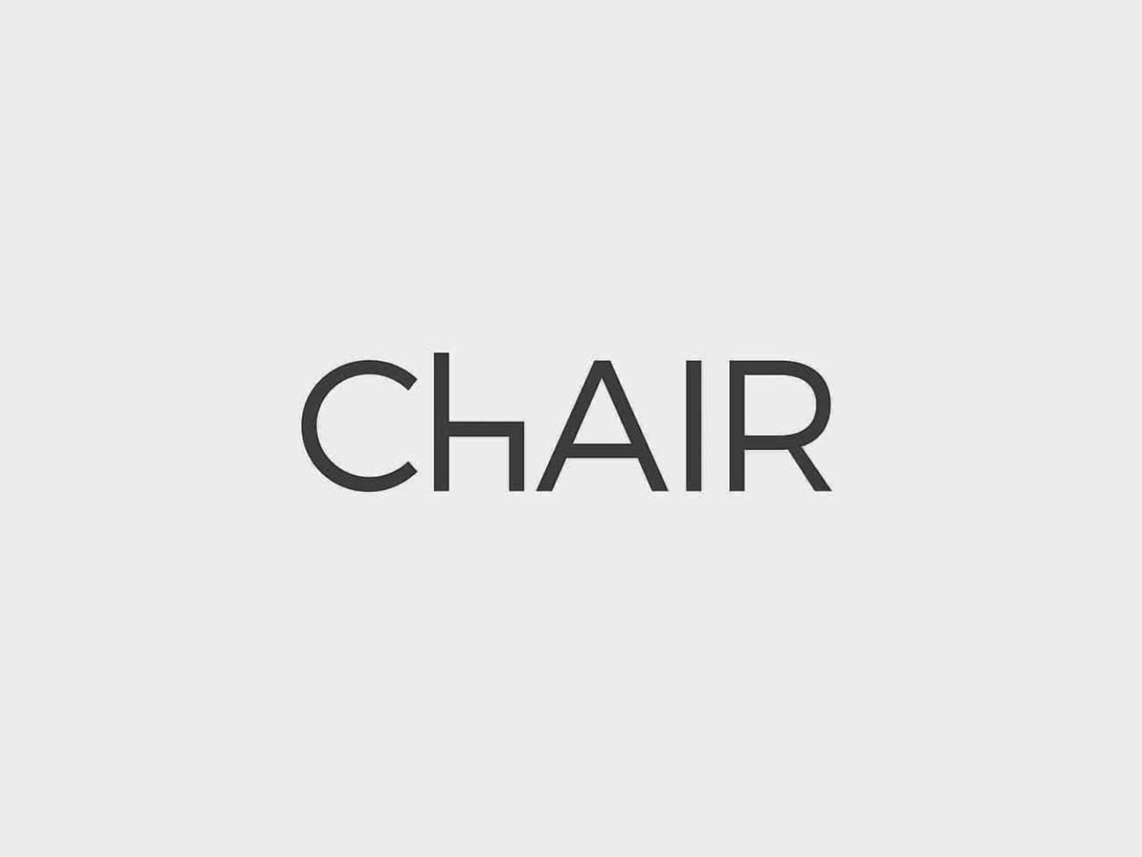 Chair Logo by Alkogur on Dribbble