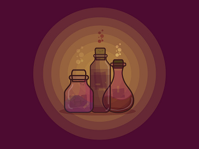Potions bottle magic potions