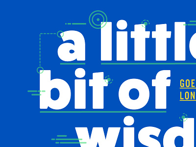 Just a Little Bit design sans serif type typography wip