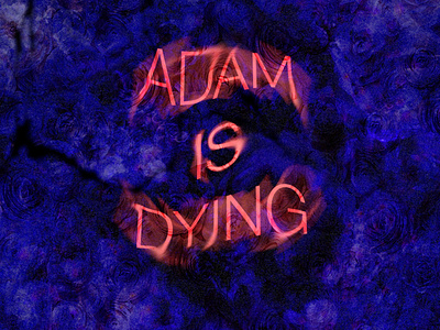 Adam is dying - Cover 3d c4d design experiments graphic noise render renderedthreads visual