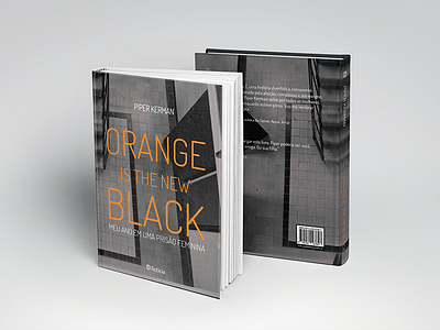 Orange is the New Black cover redesign book concept editorial redesign