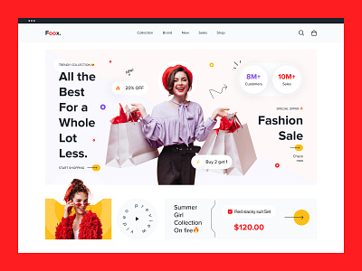 Fashion E-commerce Website Design clean e commerce e commerce design fashion fashion app fashion brand fashion design landing page minimal online store product design shop ui ux web web app web design web ui website website design