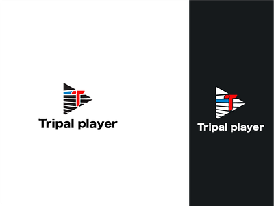 Tripal logo app branding design icon illustration logo typography