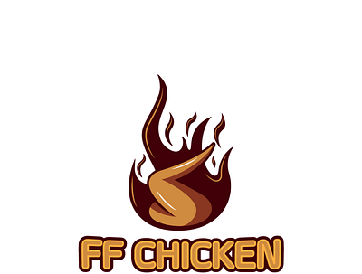 FF CHIKEN branding design illustration typography vector