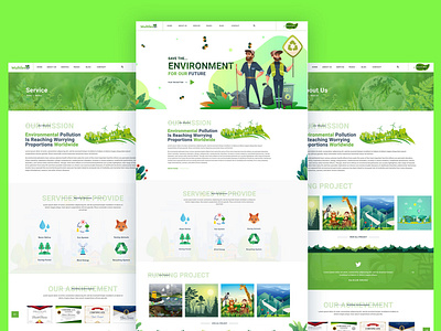 Environment Renewable Gardening WordPress Theme